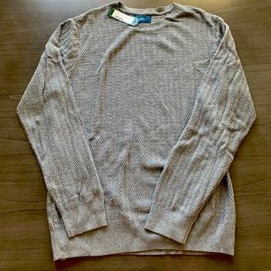 Fairlane Chevron Stitch Crewneck Sweater